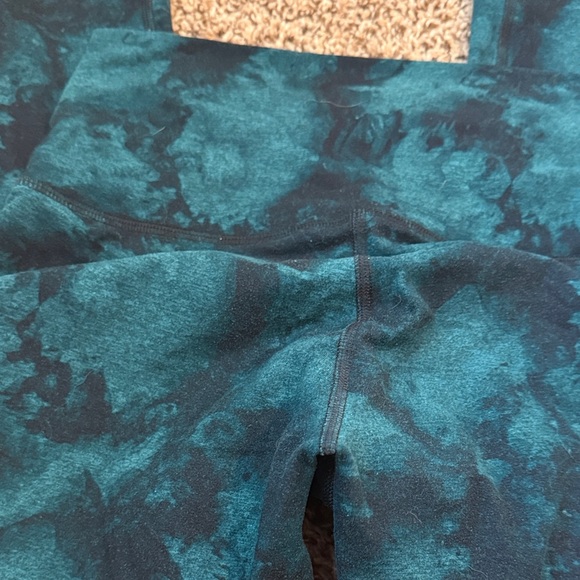 Fleo Teal and Black Leggings - Picture 5 of 5